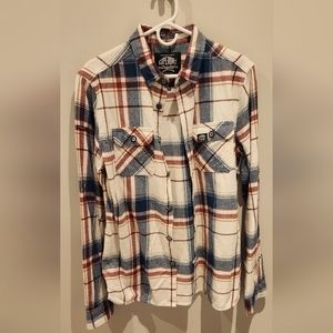 Superdry mens lumberjack shirt large like new